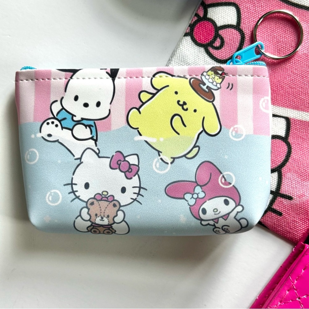 💝(HK0016) Hello Kitty Lover’s Adorable 9-Piece Tote Bag Bundle - Picture 7 of 11